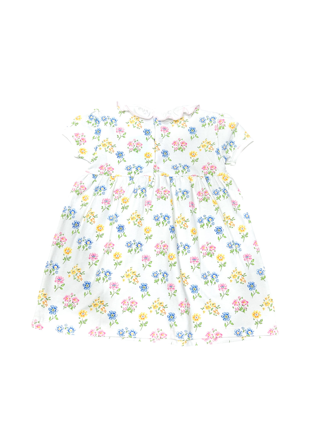 Spring Floral Pima Dress - Lulu Bebe