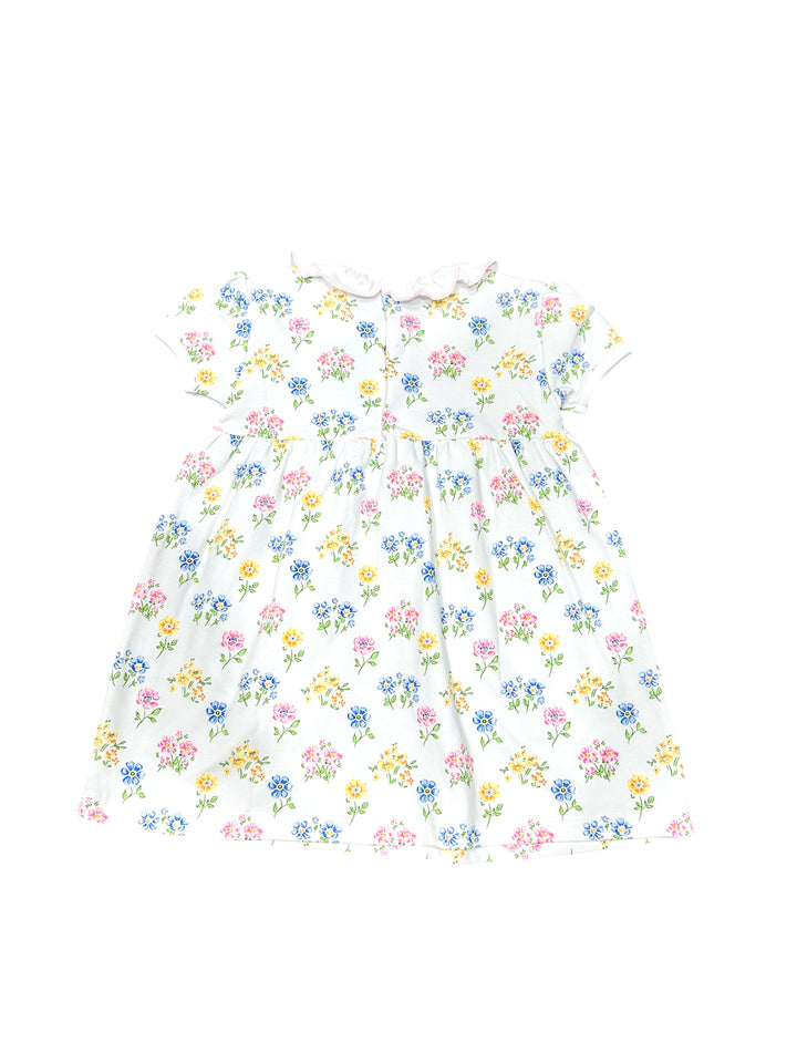 Spring Floral Pima Dress - Lulu Bebe