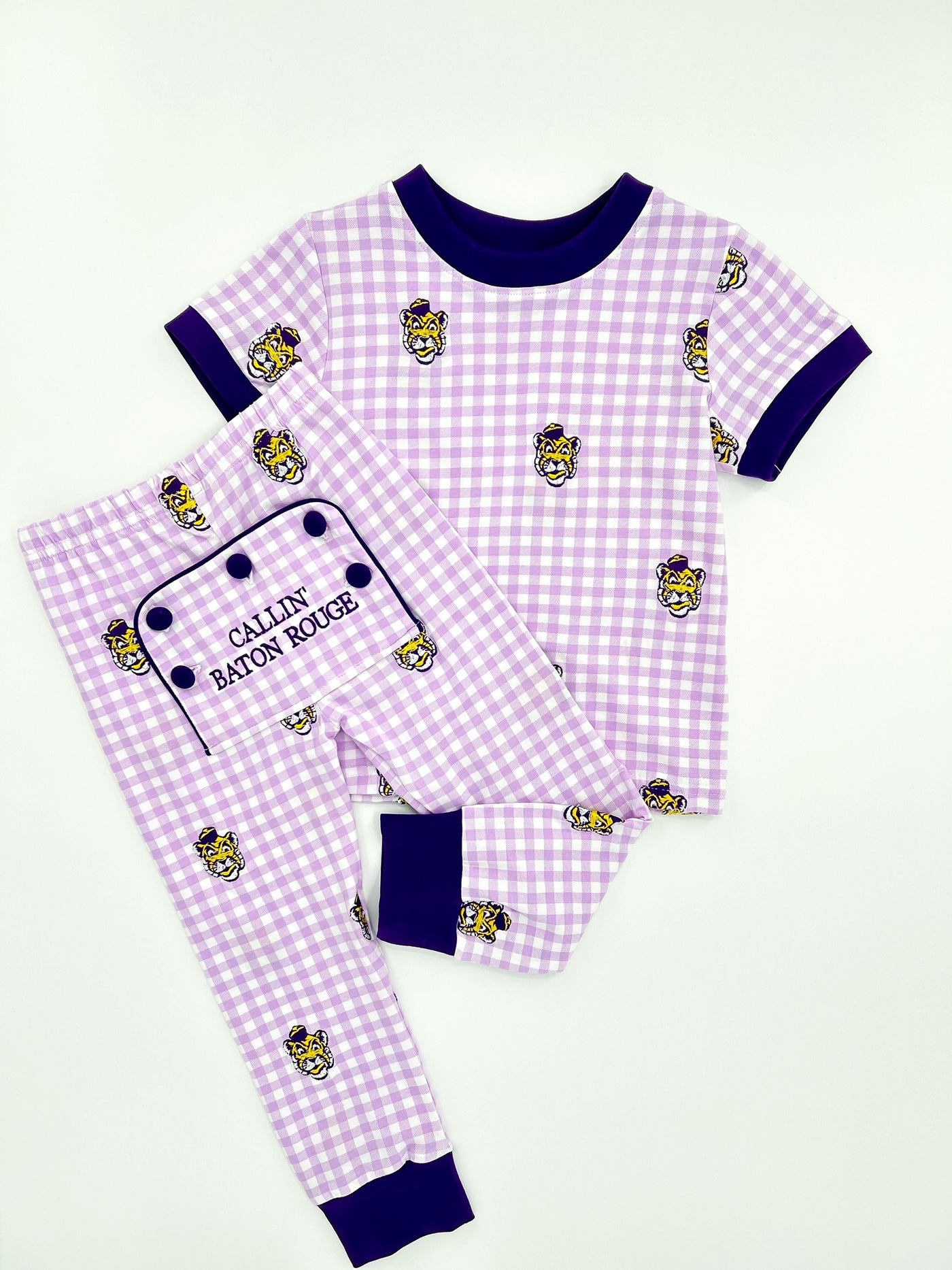 Boys LSU Tiger Pajamas - Callin' Baton Rouge