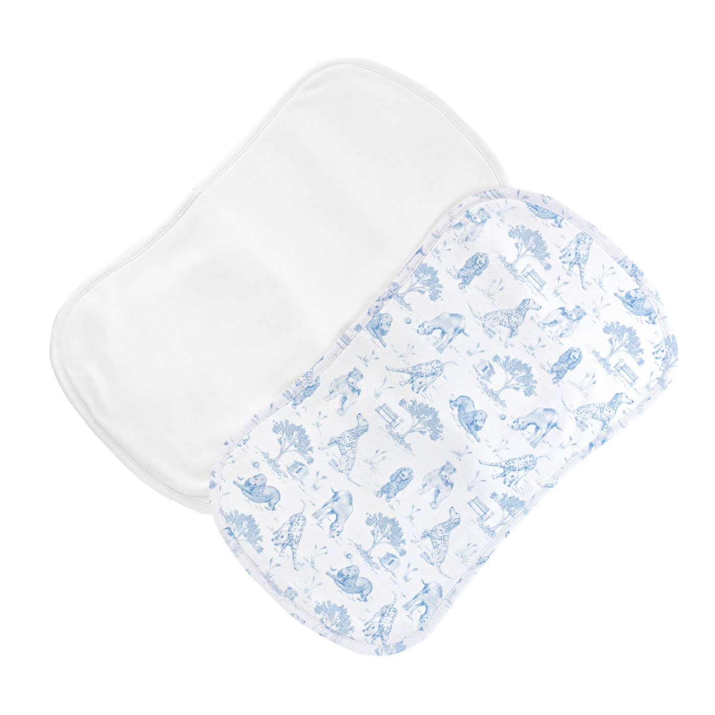 Blue Toile Barking Bliss Layette Collection - Baby Club Chic