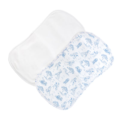 Blue Toile Barking Bliss Layette Collection - Baby Club Chic
