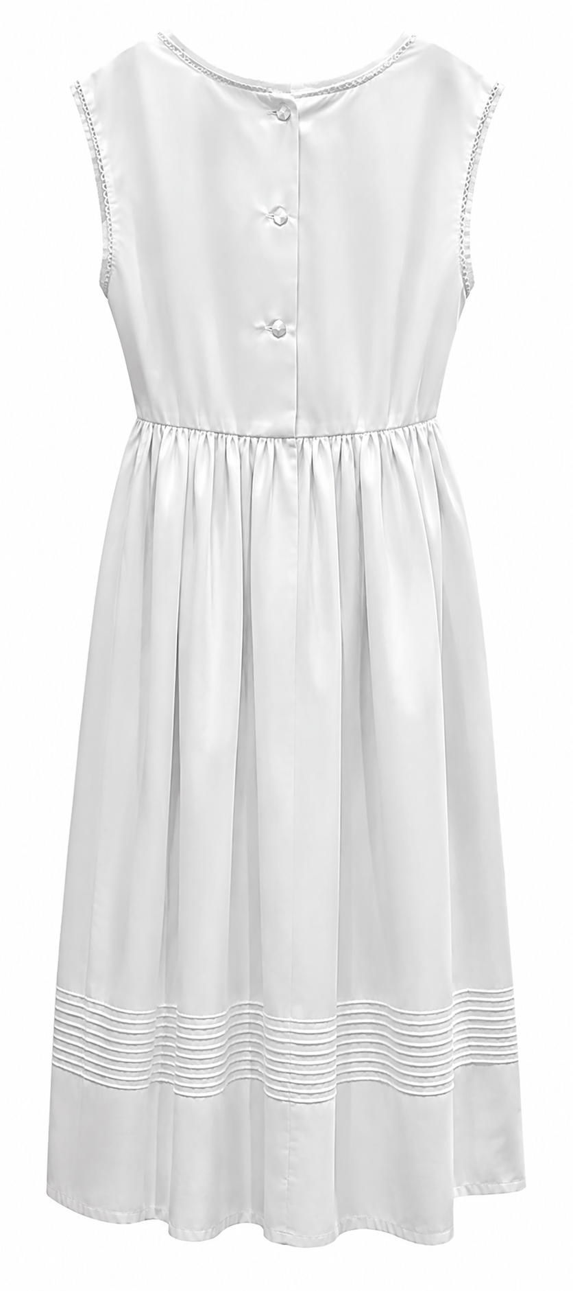 White Communion Dress - Lulu Bebe