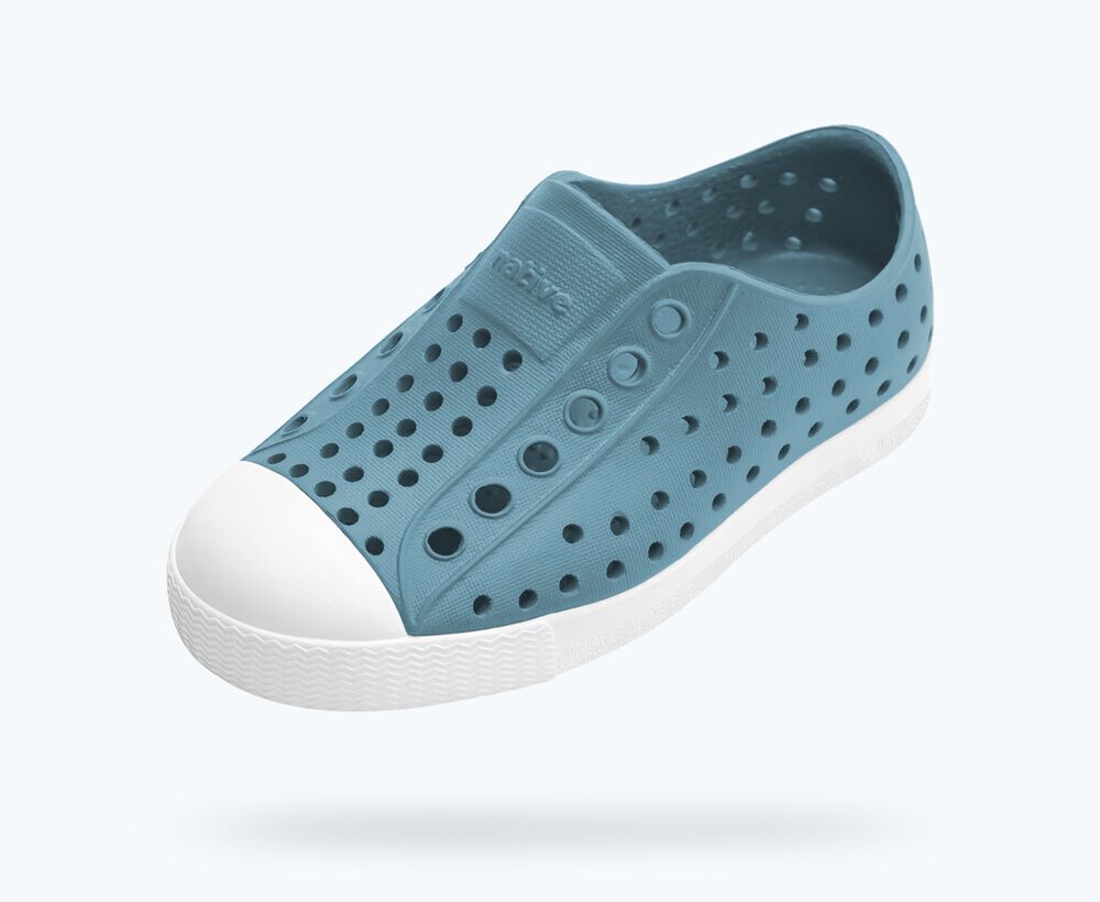 Boys Flux Blue & White Native Shoes