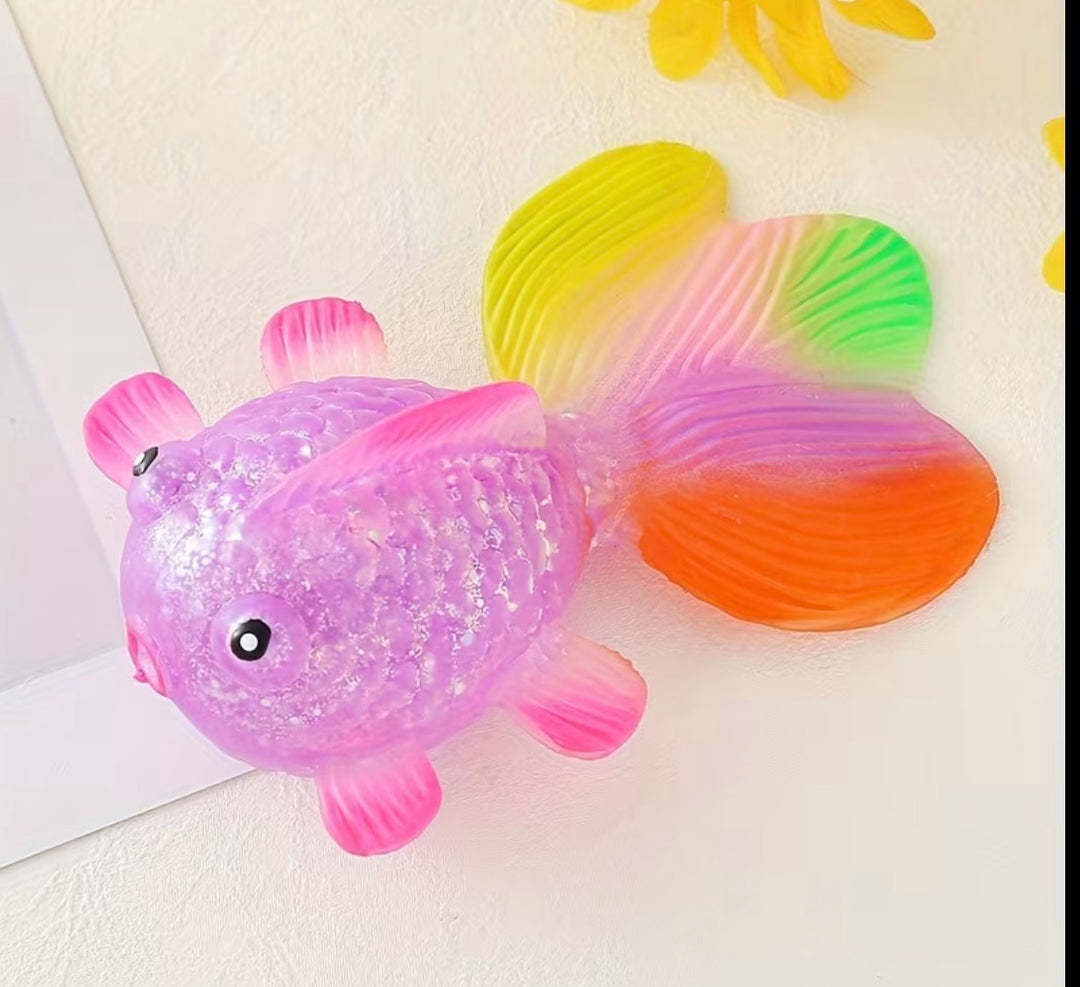 Rainbow Goldfish Squishy