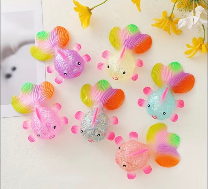 Rainbow Goldfish Squishy
