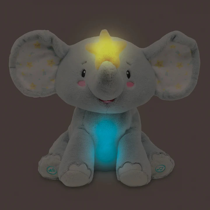 Twinkling Starlight Elephant Animal Toy - Cuddle Barn