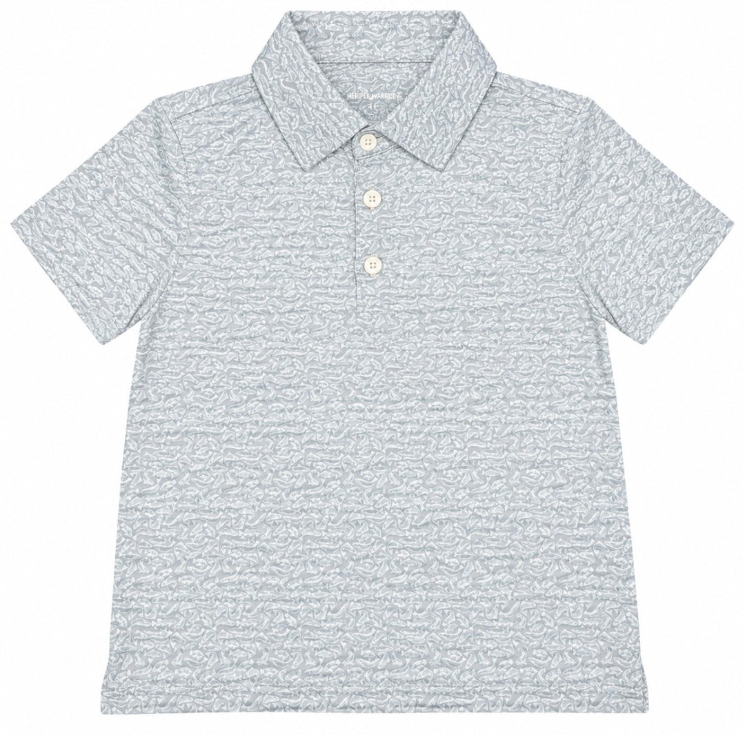 Fishing Camo Performance Polo - Meripex