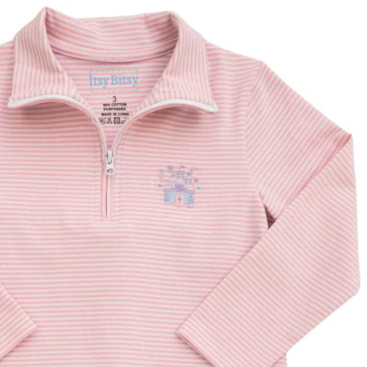 Castle 1/4 Zip Pullover Set - Itsy Bitsy