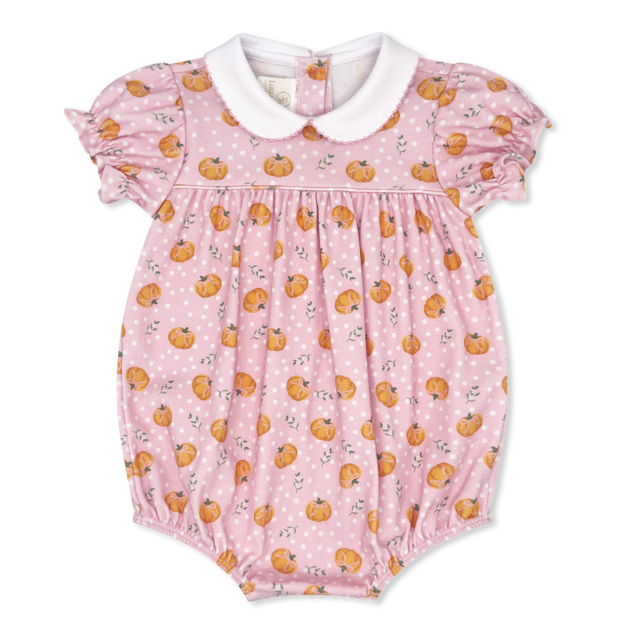 Pumpkins on Pink Girls Bubble - Lullaby Set