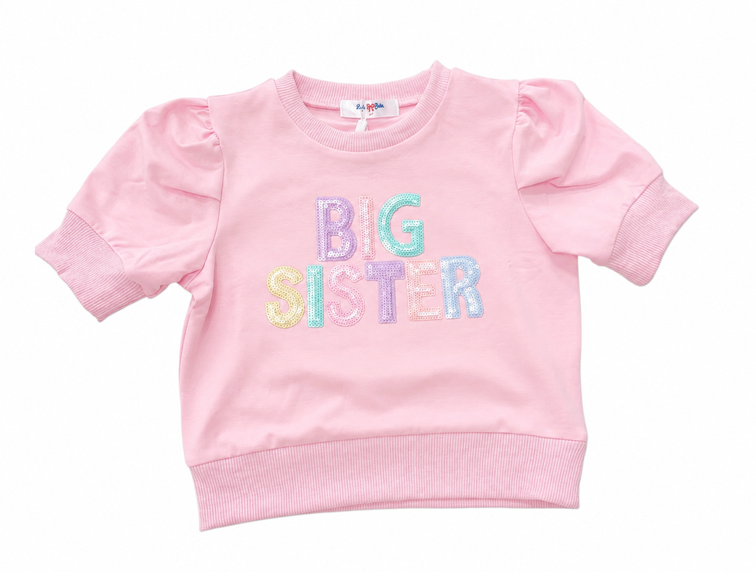 Big Sister Sequin Blouse - Lulu Bebe