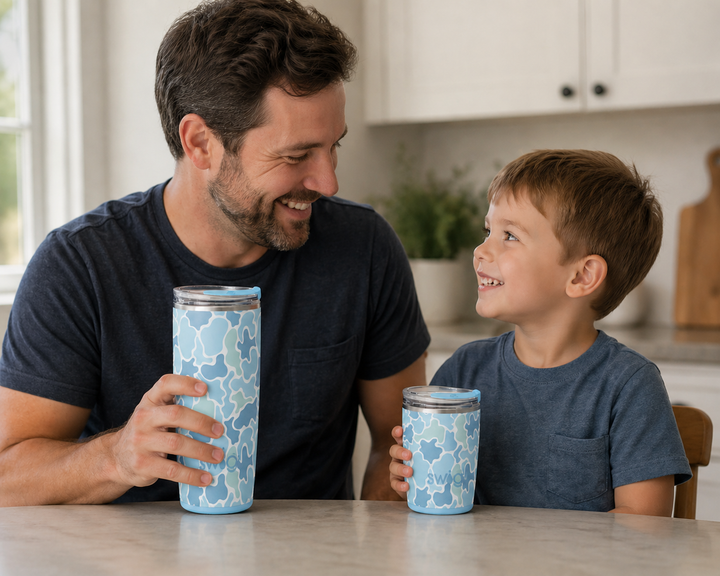 Daddy & Me Saltwater Camo Tumbler - Swig