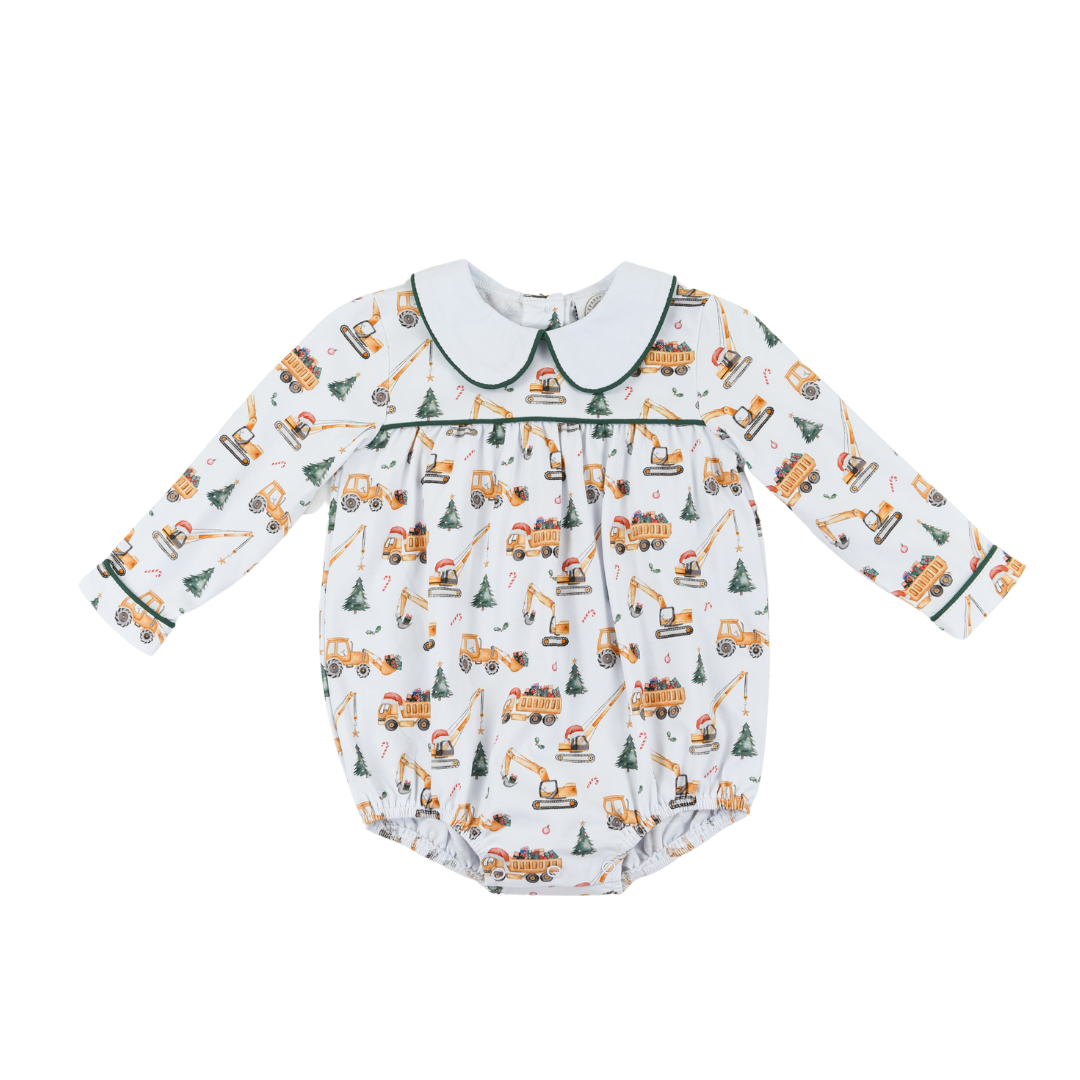 Christmas Construction Boys Outfit - Cypress Row