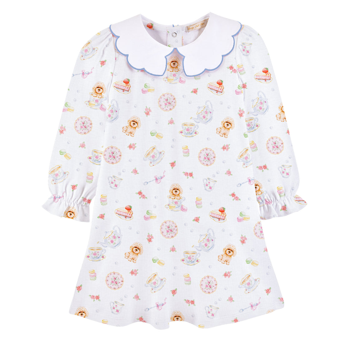 Afternoon Paw-ty Pima Dress - Baby Club Chic