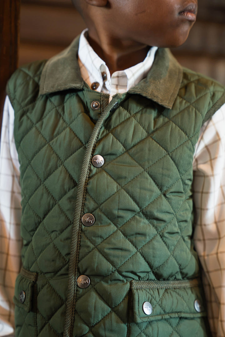 Derby Quilted Vest - Saltwater Boys