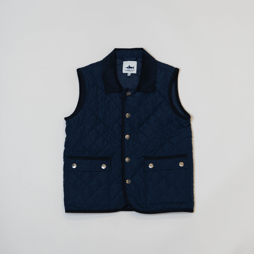 Derby Quilted Vest - Saltwater Boys