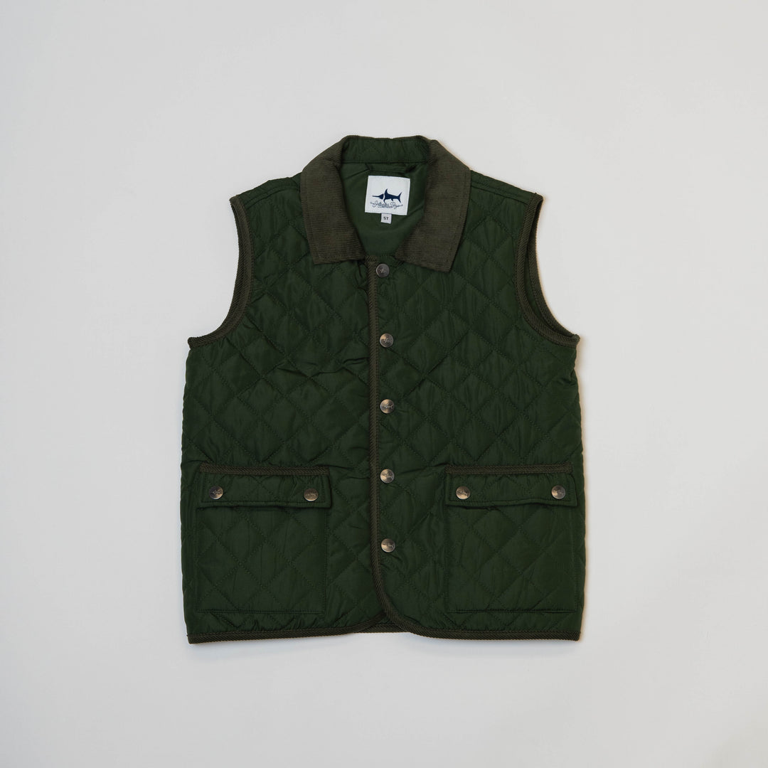Derby Quilted Vest - Saltwater Boys