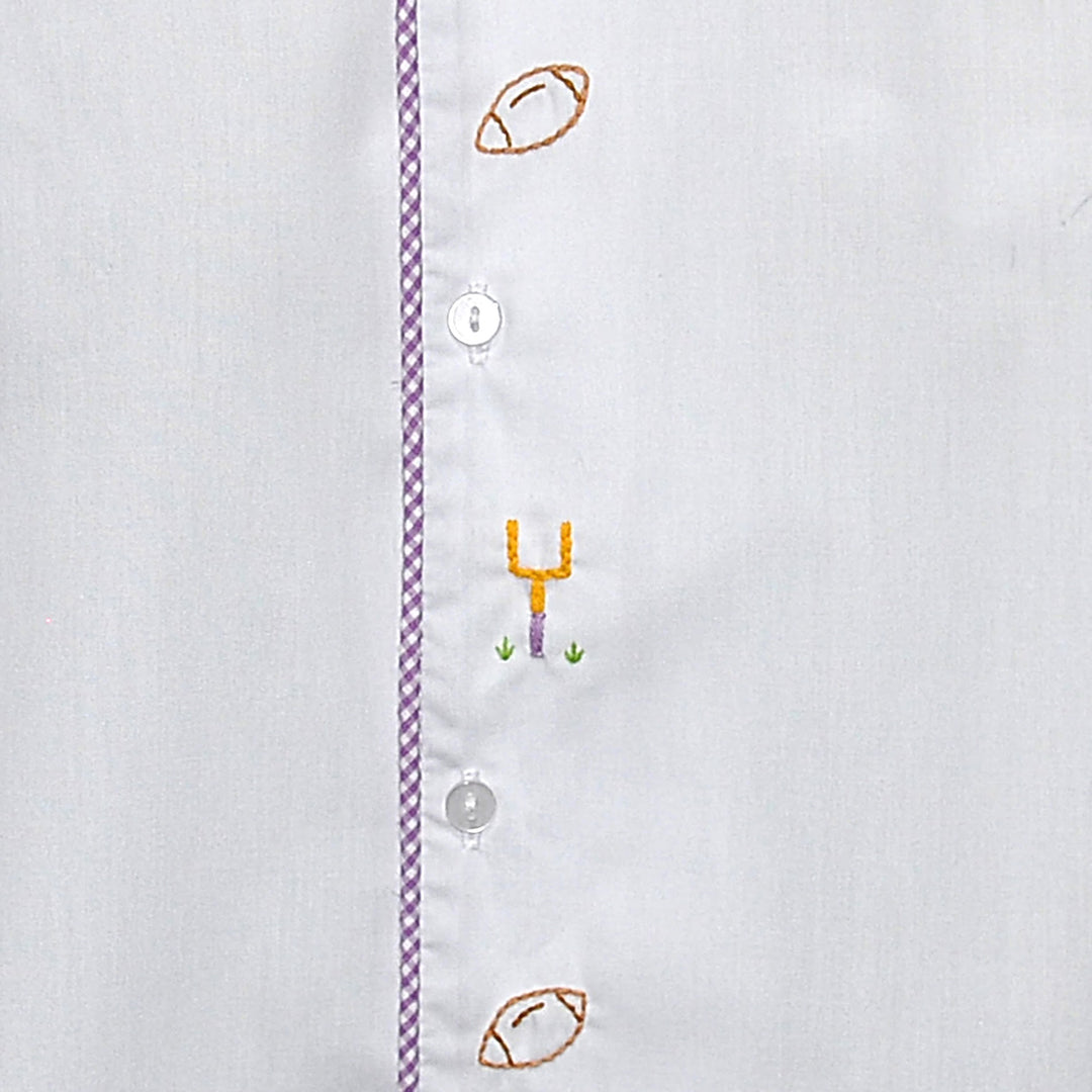 LSU Baby Hand Embroidered Day Gowns - Remember Nguyen