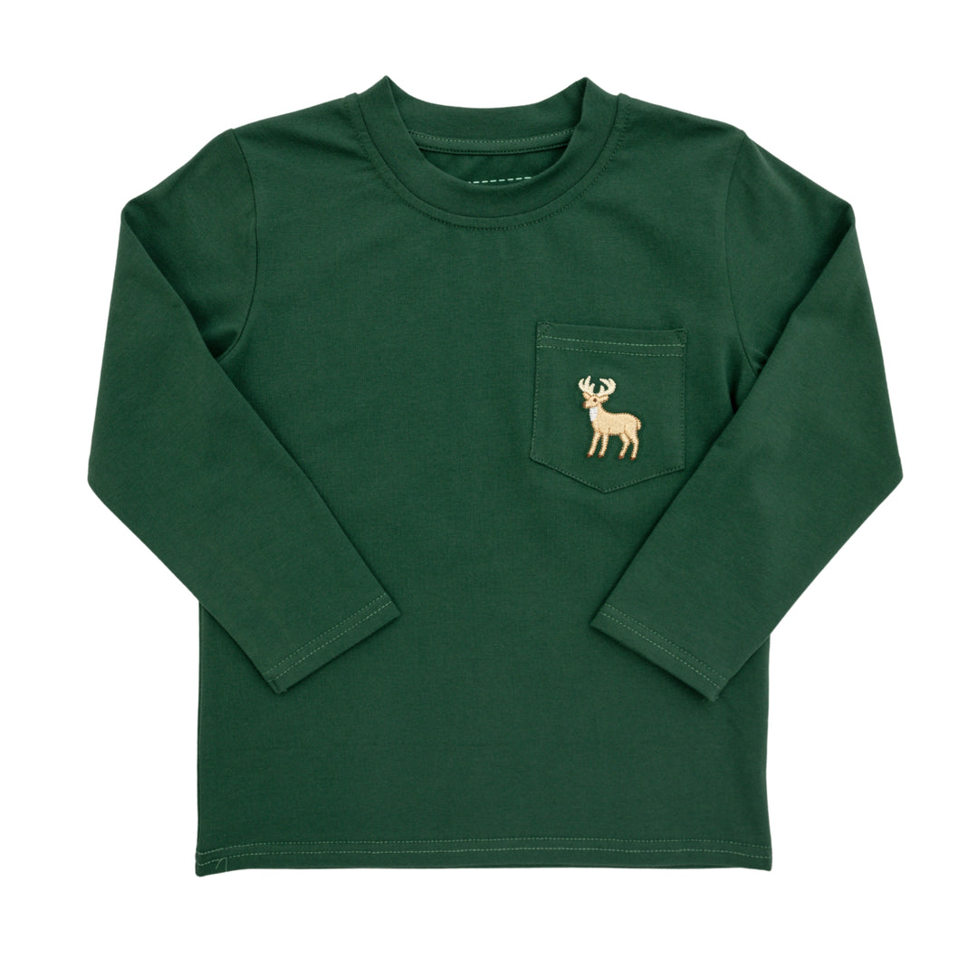 Deer Pocket Tee - Itsy Bitsy