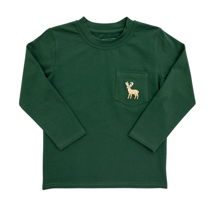 Deer Pocket Tee - Itsy Bitsy