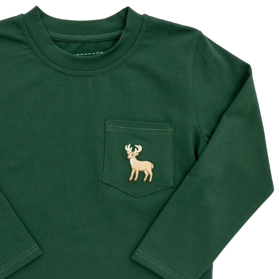 Deer Pocket Tee - Itsy Bitsy