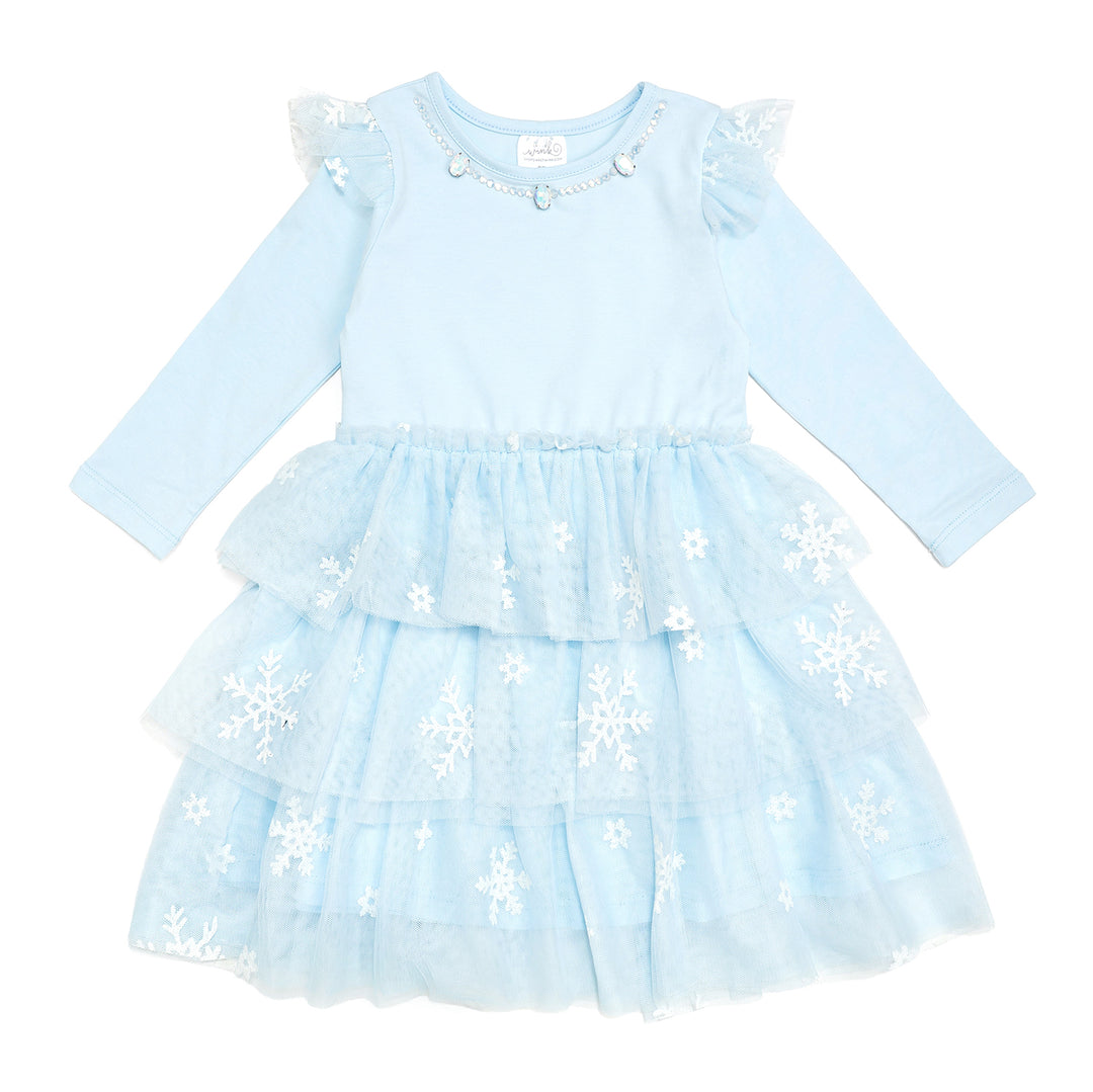 Sparkle Snowflake Dress - Sweet Wink