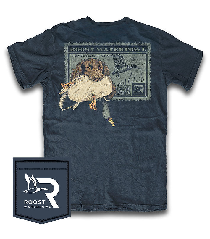 Roost Duck Stamp T-Shirt - Fieldstone