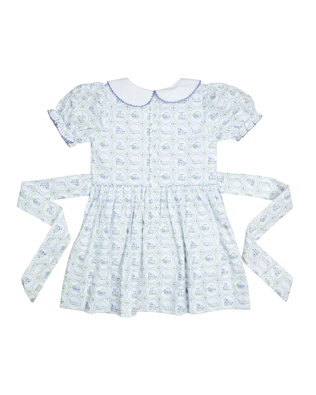 Easter Toile Dress - Smockingbird