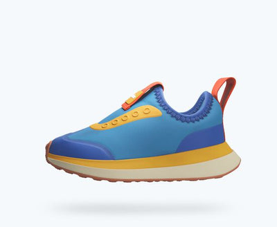 Boys Cushioned Blue/Orange Sneakers - Natives
