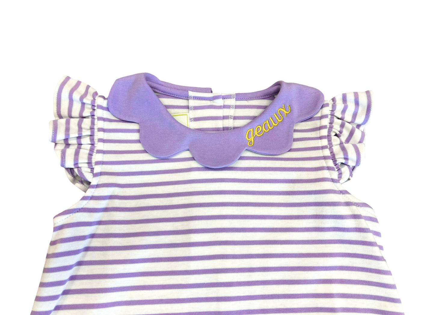 Lavender LSU Dress - Geaux