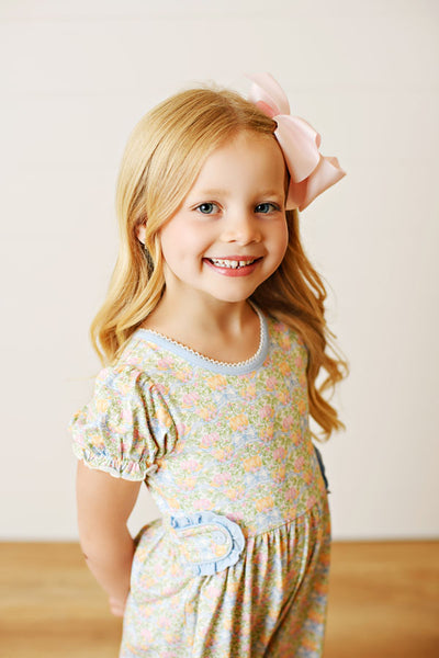 Pumpkin Harvest Ruffle Romper - Swoon