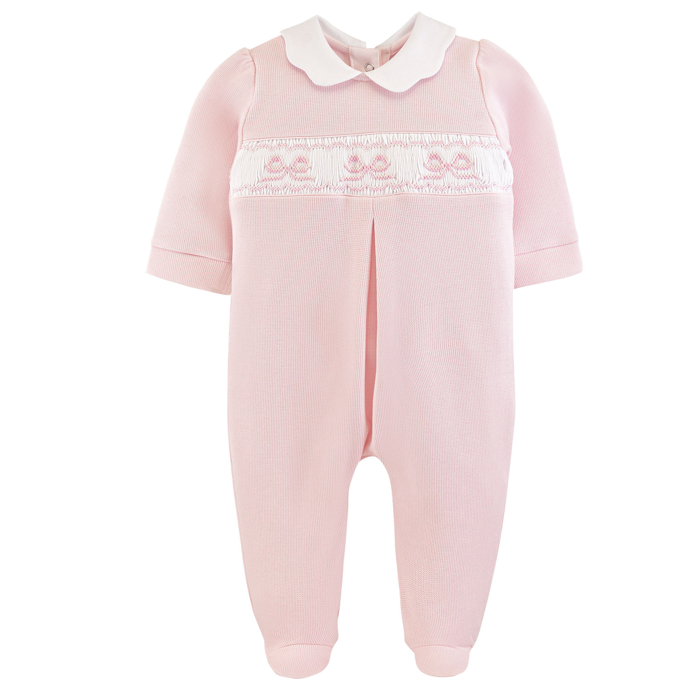 Pink Smocked Bows Layette - Baby Club Chic