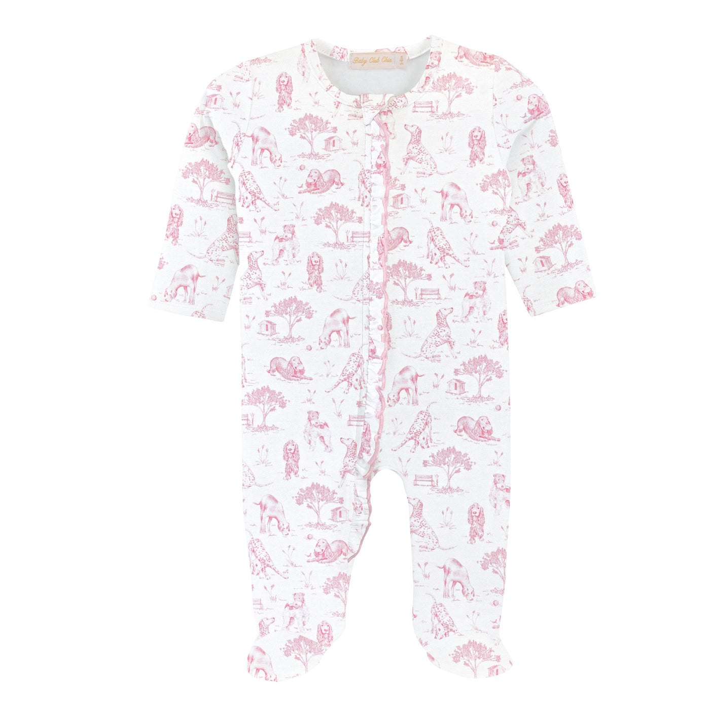 Pink Barking Bliss Layette Collection - Baby Club Chic
