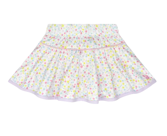 Floral patterned skirt for girls