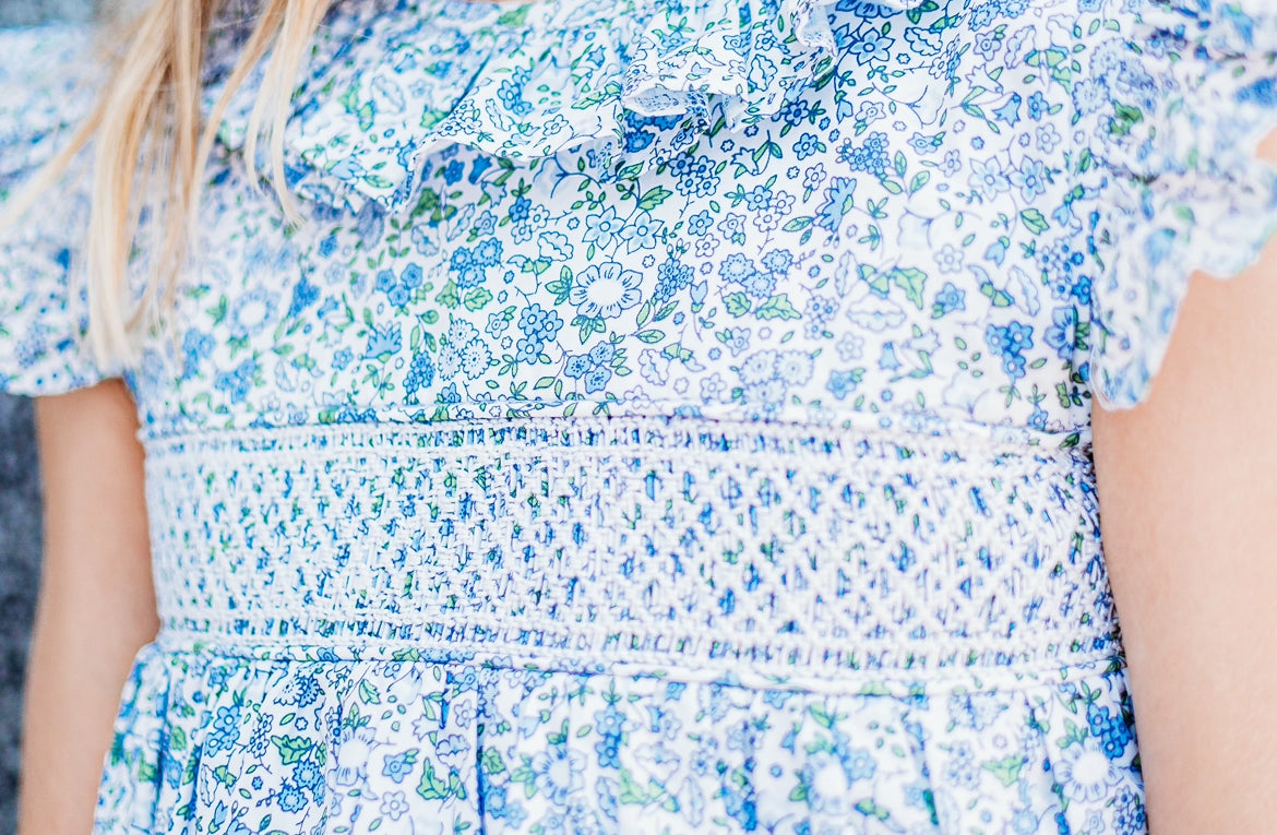 Floral Smocked Dress - Maddie & Connor