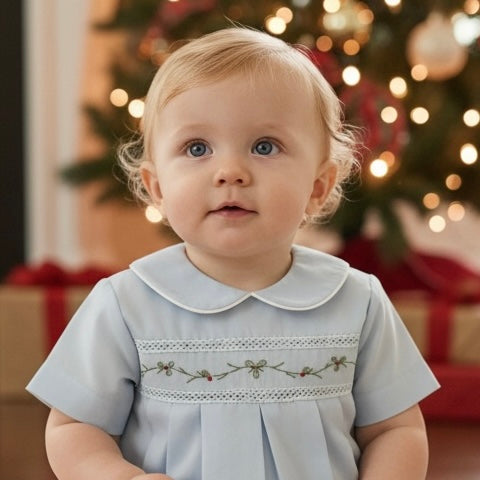Boys Heirloom Christmas Bubble - Lullaby Set