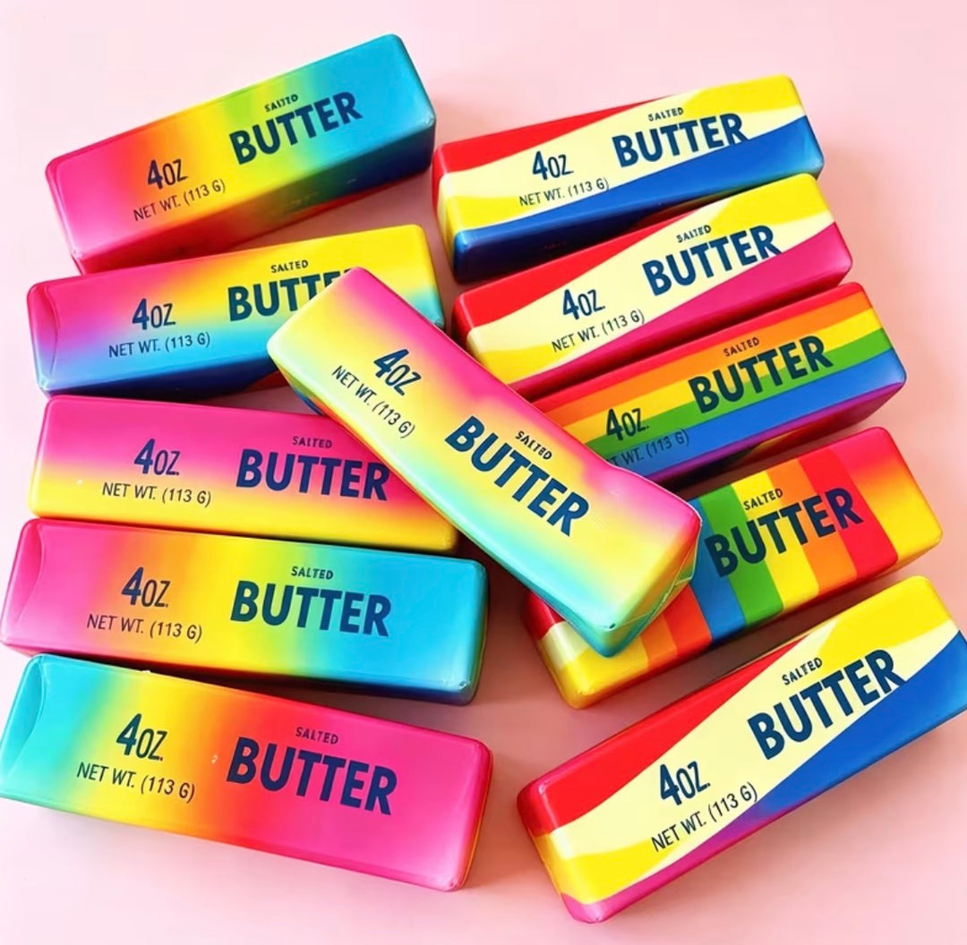 Rainbow Slow Rise Butter