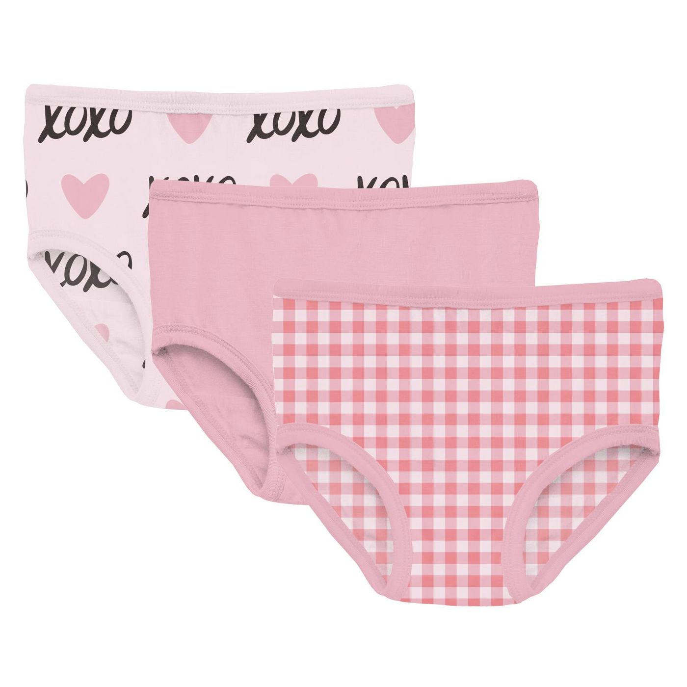 Girl's Bamboo Underwear 3 Pack - KicKee