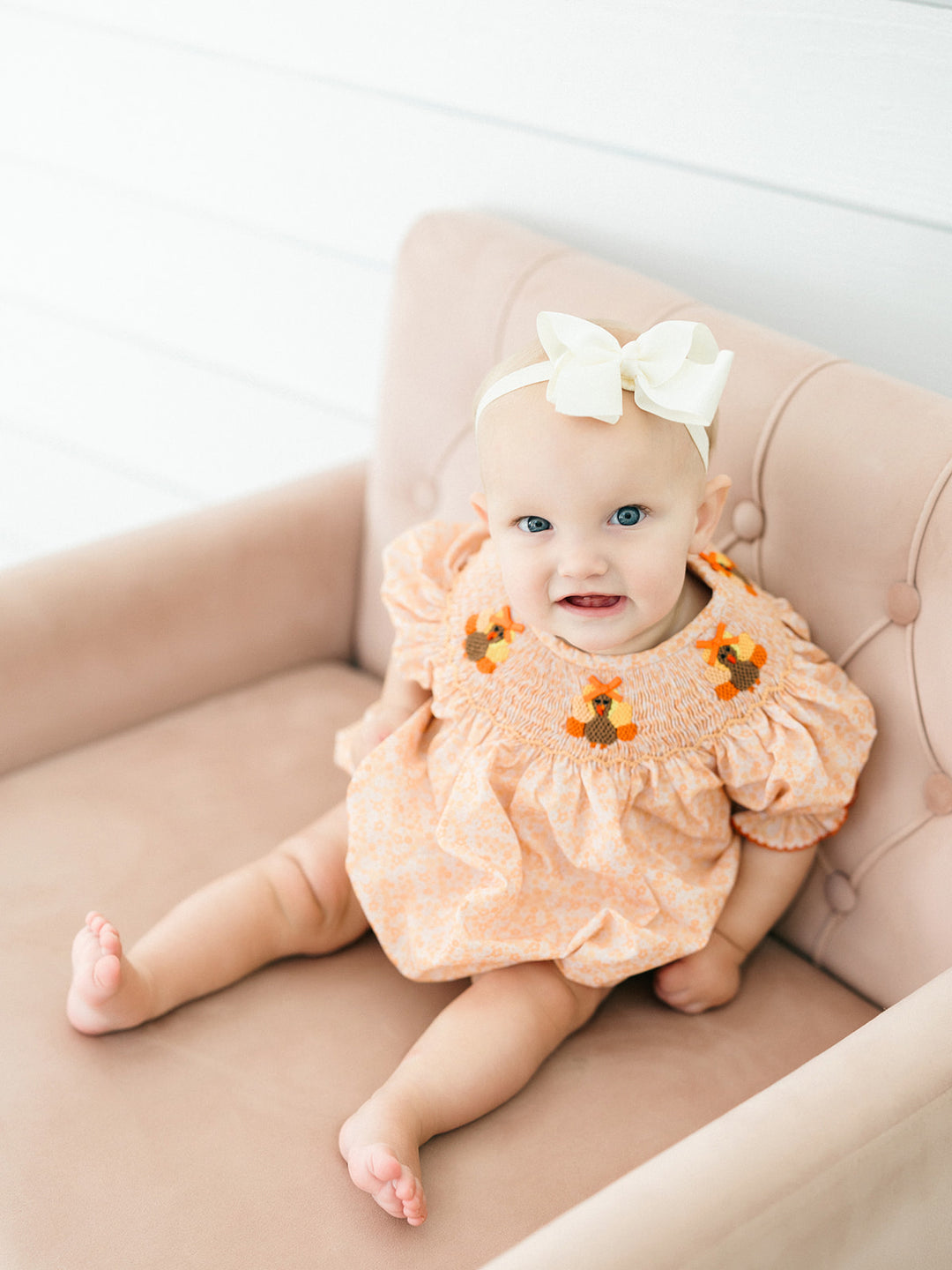 Smocked Goldie Turkey Collection - Poppy Kids