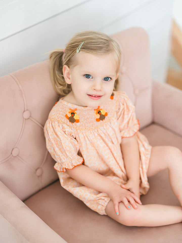 Smocked Goldie Turkey Collection - Poppy Kids