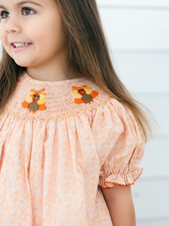 Smocked Goldie Turkey Collection - Poppy Kids