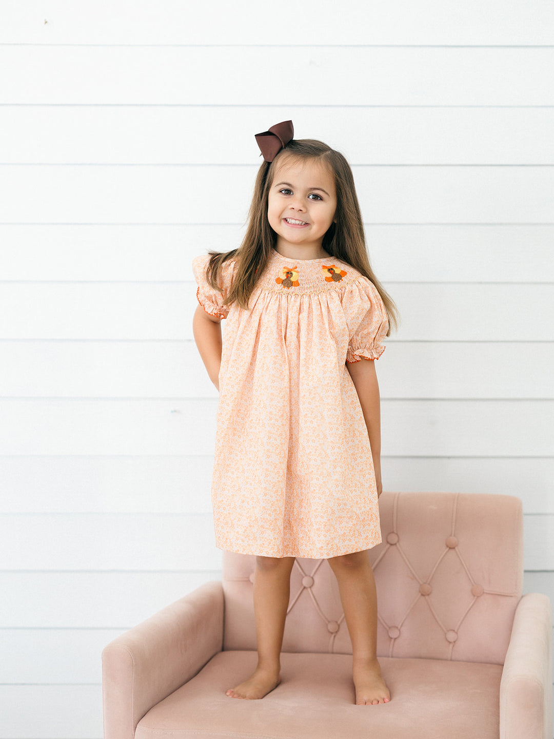 Smocked Goldie Turkey Collection - Poppy Kids