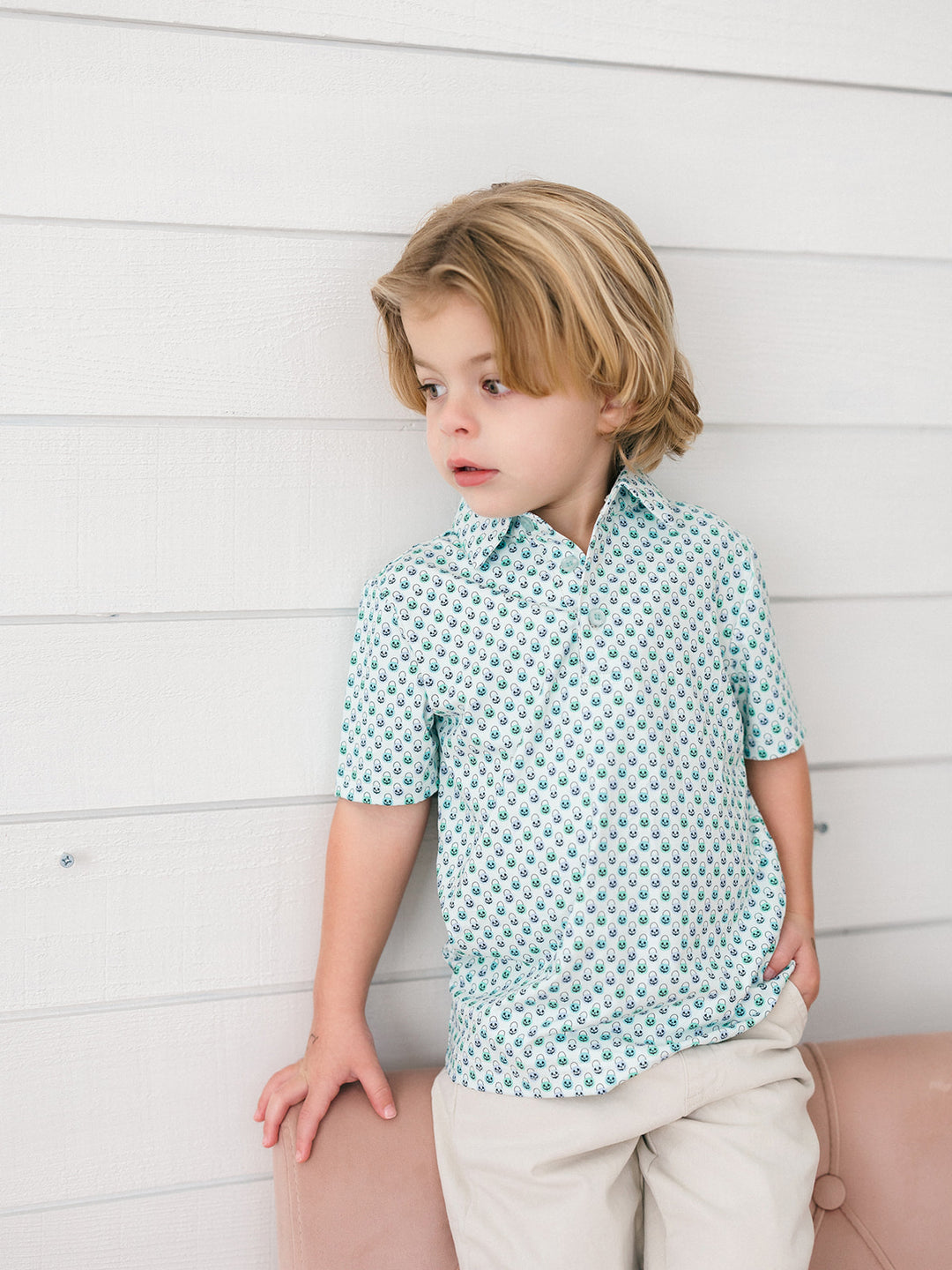Halloween Bucket Polo - Poppy Kids