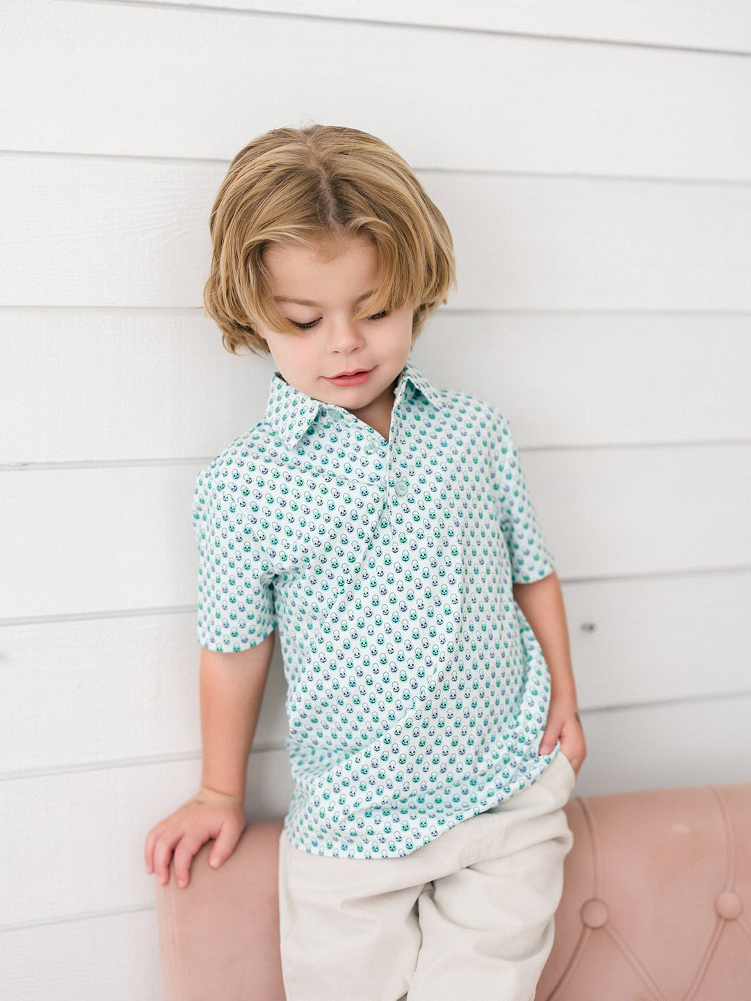 Halloween Bucket Polo - Poppy Kids