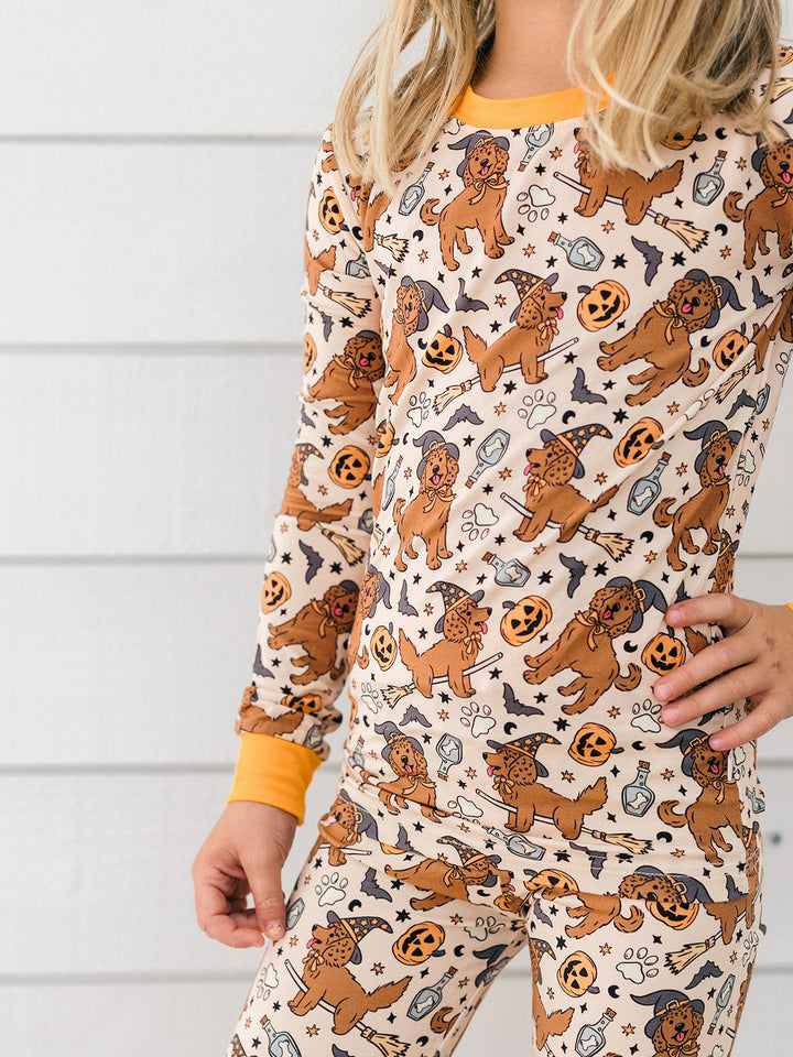 Howl-o-ween Bamboo Pajamas - Poppy Kids
