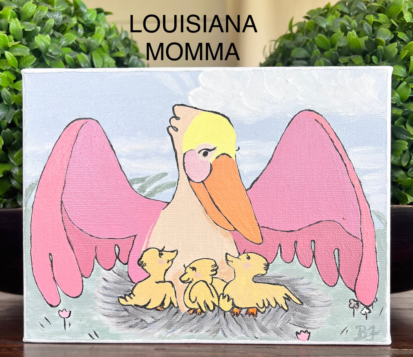 “Louisiana Momma” Canvas