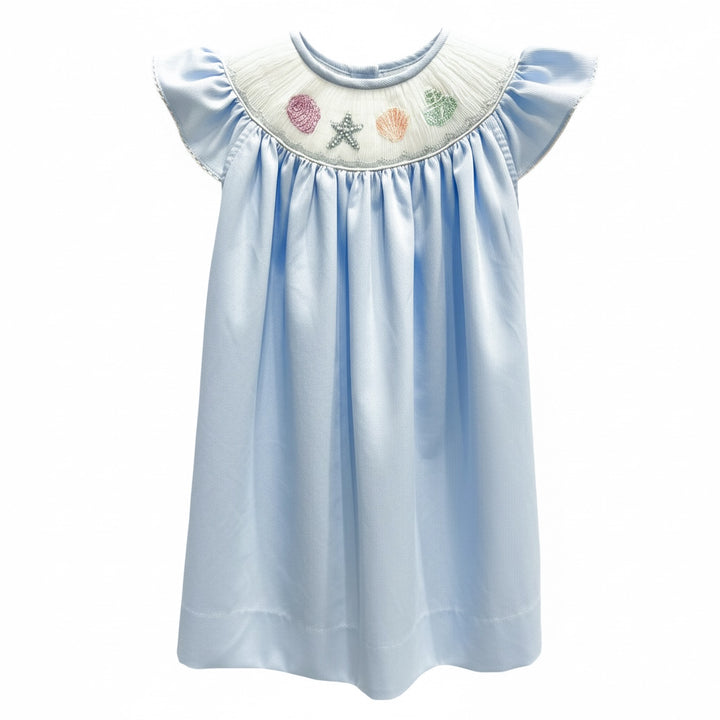 Seashell Smock Dress - Lulu Bebe