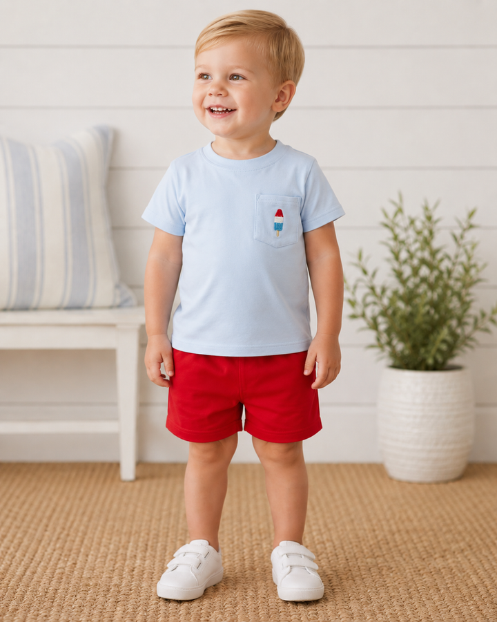 Boys Bomb Pop Short Set - Itsy Bitsy