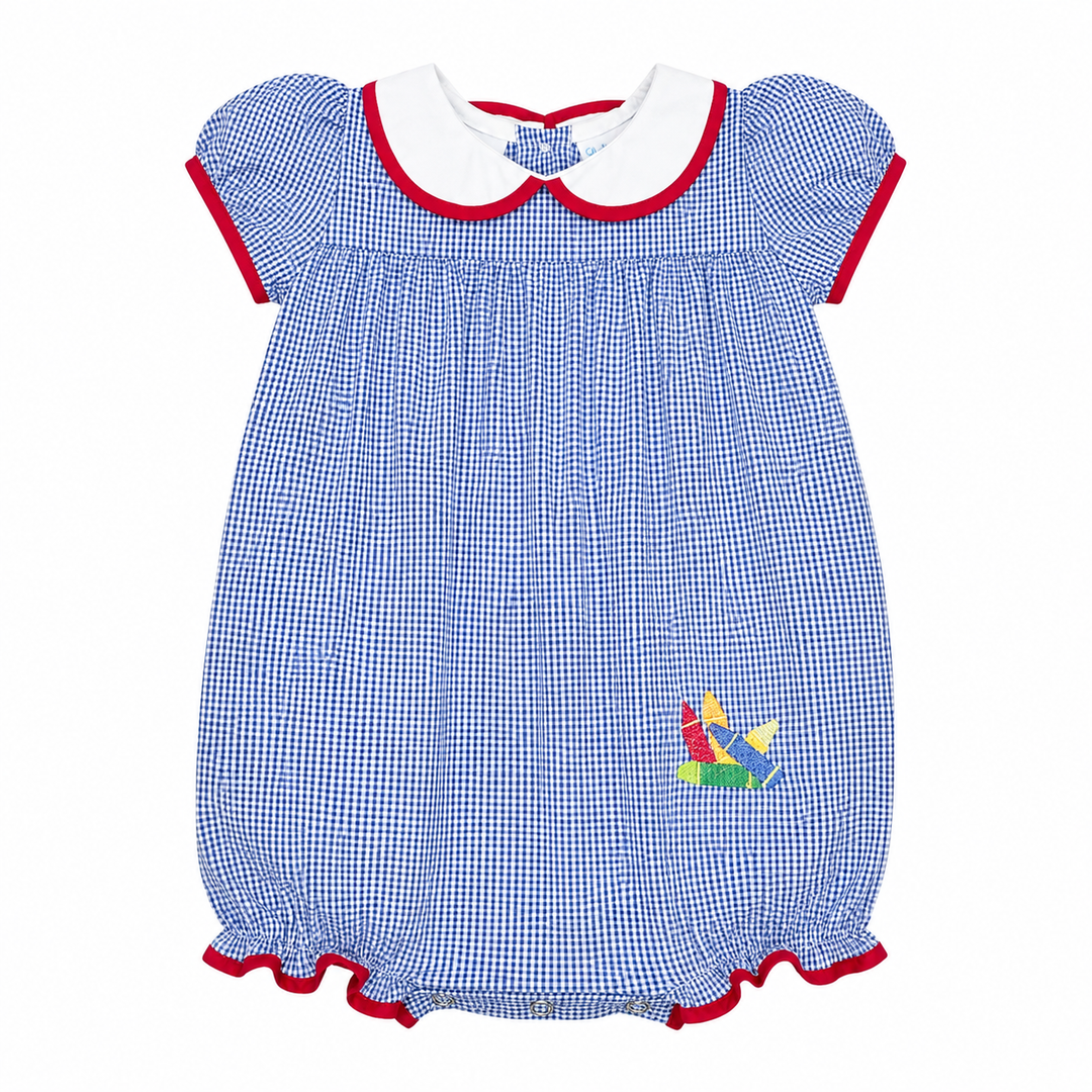 Back To School Girls Bubble - Lulu Bebe
