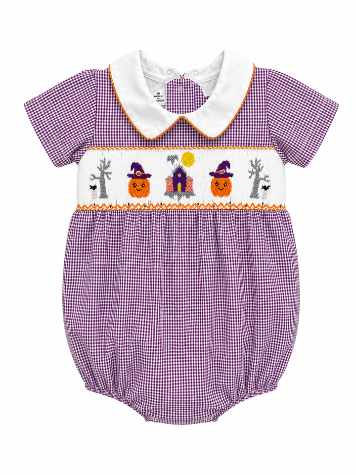 Boys Smocked Halloween Collection - Lulu Bebe