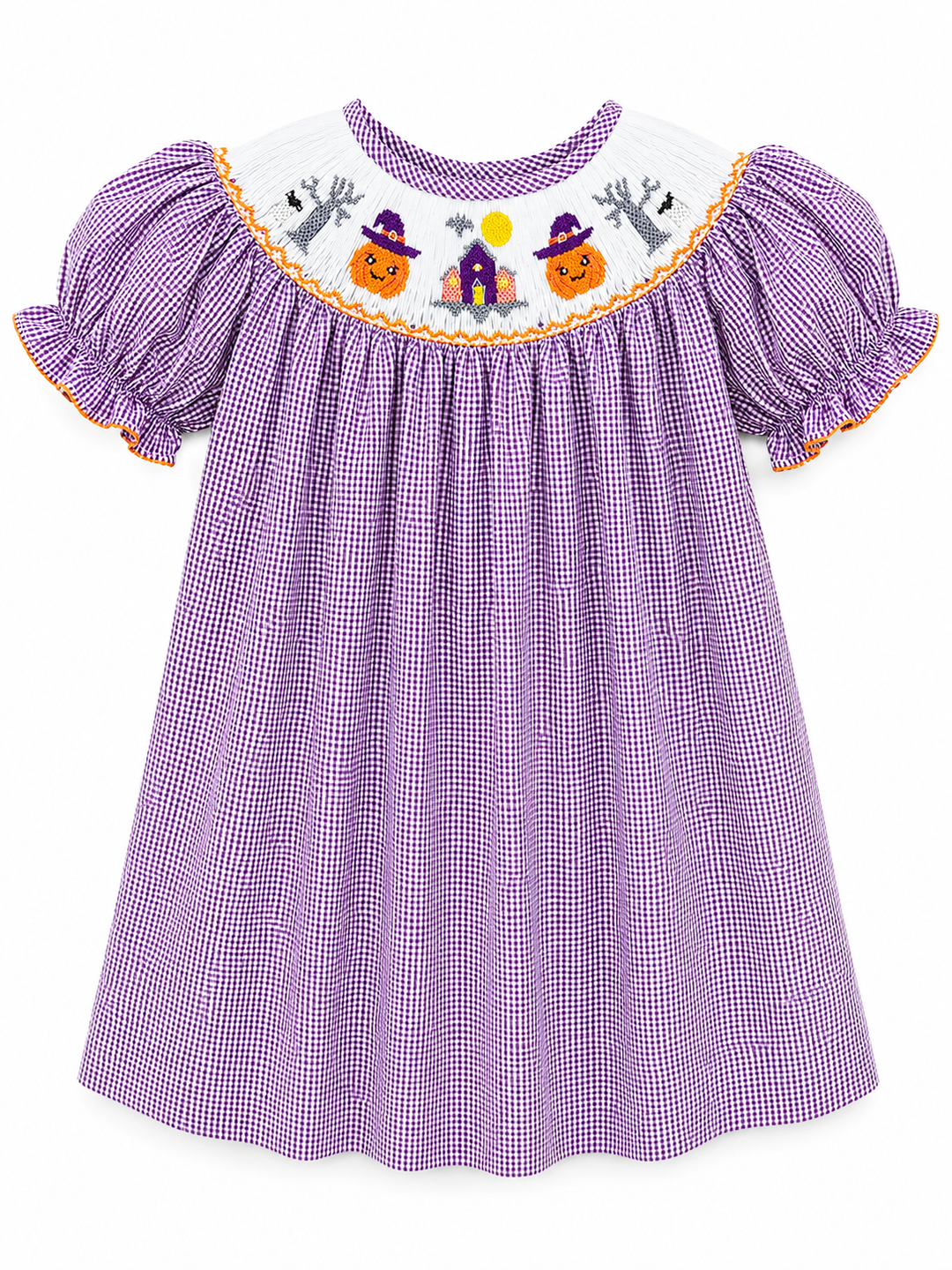 Girls Smocked Halloween Collection - Lulu Bebe